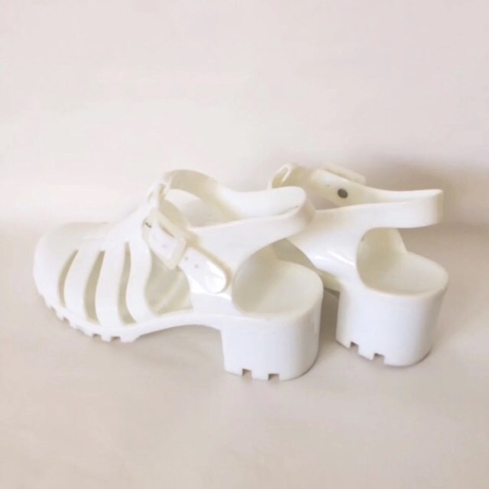 White jelly sandals - Picture 3 of 6